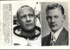 1969 Press Photo Astronauts Edwin E. Aldrin, Jr. in High School Year Book picture