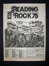 Yes Lou Reed Thin Lizzy Judas Priest Richard Linda Thompson Reading Rock 1975 Ad picture