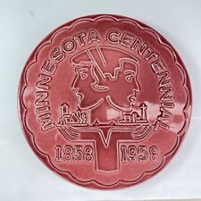 Vintage Minnesota Centennial Trivet 1858-1958 by Red Wing Potteries picture