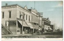 Lexington, NE Nebraska 1909 Postcard, Washington Street Scene by C.U. Williams picture