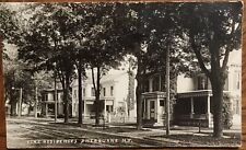 Real Photo Postcard Sherburne, New York Fine Residences Three Houses In View picture