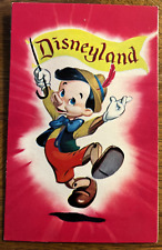 Disneyland Squeaker (works) Postcard Pinocchio Art Corner PM 1970 picture