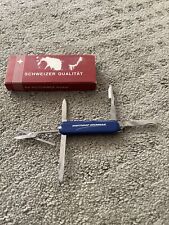 Vintage Retired Blue Victorinox 74mm Executive Swiss Army Knife NOS Discontinued picture