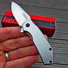 Kershaw Valve Assisted Open Stonewash Blade Small EDC Folding Pocket Knife NEW picture