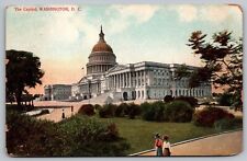 Washington DC Capitol Government Building Vintage Historic Vintage UNP Postcard picture