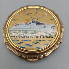 SS EMPRESS OF CANADA Canadian Pacific Line STRATTON Ship Portrait Compact 2.75