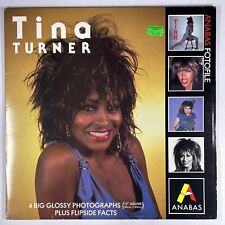 Tina Turner Photograph x 4 And Flyer Orig Anabas Glossy With Flipside Facts 1985 picture