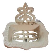 Cast Iron Soap Dish RUSTIC SHABBY CHIC BEAUTIFUL  picture
