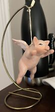 When Pigs Fly Collectible Ornament, Small, Adorable picture