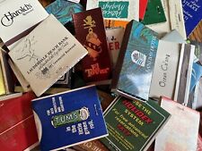 Lot Of 100 Vintage Estate Matchbooks Used No Dupes Restaurants Hotels Businesses picture