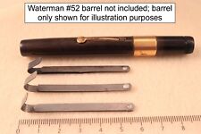 Three Fountain Pen J-Bars, 57mm, Excellent picture