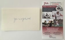 John Updike Signed Autographed 3x5 Card JSA Certified Author Novelist Pulitzer picture