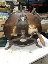 George Kent's Rotary Crank Knife Sharpener / Cleaner Antique Hand Crank Kent picture