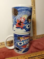 2- Vintage Planet Oreo Coffee Cups Nabisco by Huston Harvest picture