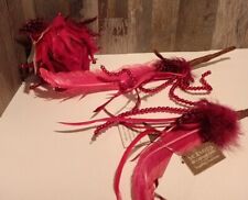 3- Retired Red Feathers  Seasons Of Cannon Falls Inspiring Traditions Ornaments  picture