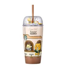 Starbucks Korea x Kakao Friends Ryan & Spring Jelly Tumbler Mug Cold Cup 15.9oz picture