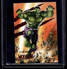 2023 Fleer Ultra Wolverine Top Secret Mini Hulk /42 1:96 picture