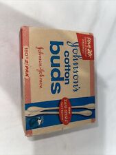 Vintage Johnson's Cotton Buds 1950s J & J  Q-tips, picture