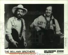 1989 Press Photo Musicians The Bellamy Brothers - hcp30467 picture