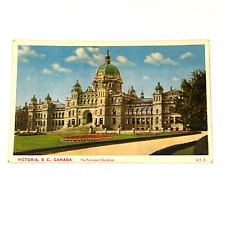 Victoria BC Canada The Parliament Buildings VT 2 Coast Publishing Vtg Postcard picture
