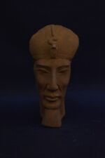 Rare Akhenaten Statue - Ancient Egyptian Pharaoh, Finest Stone Craftsmanship picture