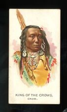 1888 N2 Allen & Ginter American Indian Chiefs King of Crows GOOD **BB-1005** picture