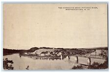 c1920's The Horseshoe Bend Potomac River Shepherdstown West VA Unposted Postcard picture