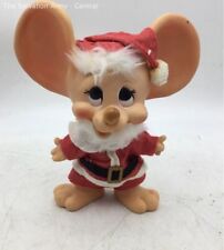 Vintage Roy Des Of Fla Santa Mouse Big Ears Holiday Christmas Coin Bank 11