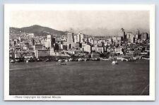 Postcard San Francisco Skyline & Harbor Gabriel Moulin California CA picture