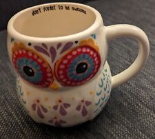 Natural Life Owl Mug Love The Moment  