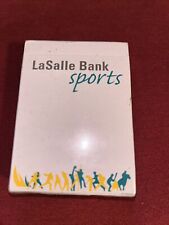 RARE Vintage Chicago Marathon -Lasalle Bank Deck Of Cards discontinued Sealed picture