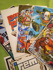 Original Vintage Arcade Side Art Toki, Dragon Breed, Cabal, Pound, Sports, Irem picture