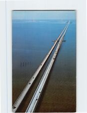 Postcard Gandy Bridge looking toward St. Petersburg Florida picture