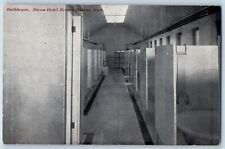 Benton Harbor Michigan MI Postcard Bath House Dwan Hotel Scene c1920's Antique picture