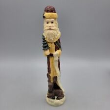 Pencil Santa Tall & Thin  7 1/2 INCHES  WINDSOR COLLECTION REINDEER picture