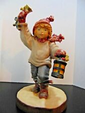 DOLFI Original LISI MARTIN 'Boy with Lantern' HandPainted Sculpture ITALY Signed picture