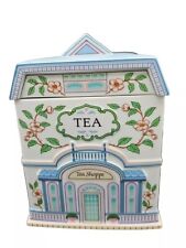 1990 Lenox Village Fine Porcelain Tea Shoppe TEA Canister. “FLAWLESS” picture