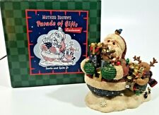 1998 Coyne's & Company Mother Brown's Parade of Gifts SANTA & SPIKE JR. figurine picture