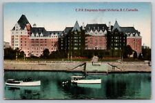 Canadian Pacific Railway Empress Hotel Victoria British Columbia Canada c1910 PC picture