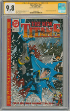 CGC SS 9.8 New Teen Titans #61 SIGNED George Perez Cover & Art Batman Nightwing picture