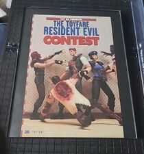 1999 Resident Evil Action Figures Print Ad Chris Jill  Framed 8.5x11  picture