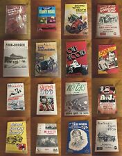 Vintage Racing Books  Lot of 16 different  Nascar  and others picture