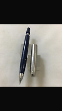 Sheaffer Imperail Touch Down Steel Dark blue FP Steel Medium as mint USA picture