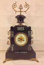 Antique Japes Freres Mantel Clock with Urn Topper Runs & Strikes  France picture