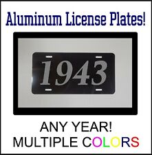 1943 LICENSE PLATE Compatible with FORD CHEVROLET ANTIQUE CAR HOT ROD YEAR BS picture