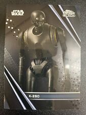 2020 Topps Star Wars Chrome Black K-2SO Base Card #26 picture