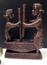 Iban Dayak tribal carved ironwood sculpture from Borneo picture