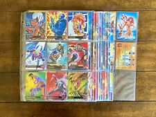 1995 Fleer Ultra X-Men Trading Cards Complete Base Set 150 Cards on Pages picture