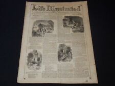 1857 JULY 18 LIFE ILLUSTRATED NEWSPAPER - ROBERT BURNS - NP 5927 picture