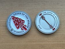 BROTHERHOOD HONOR OA CHALLENGE COIN Order of the Arrow Boy Scout ENGRAVEABLE picture